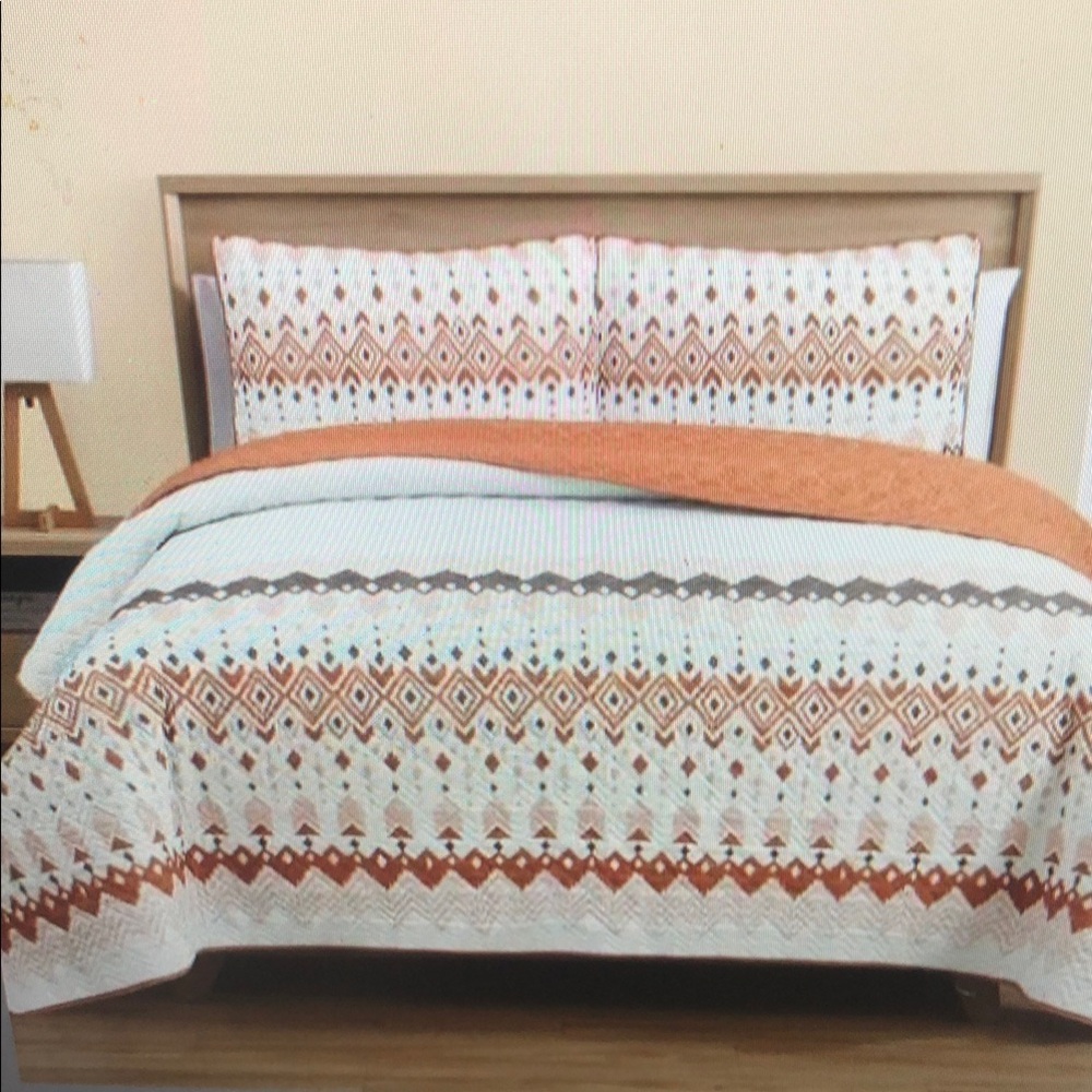 ESTATE COLLECTION JOHANNA 3 PIECE QUILT SET - KING size